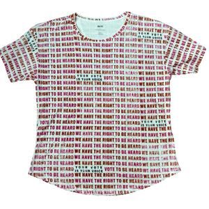 Maeve by Anthropologie Right To Be Heard Graphic‎ Tee Size S